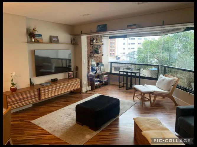 Apartamento com 3 dormitórios para alugar, 106 m² por R$ 9.319,00/mês - Campo Belo - São P