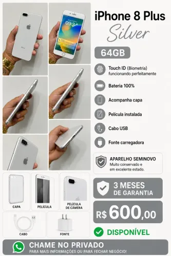iPhone 8 Plus Silver