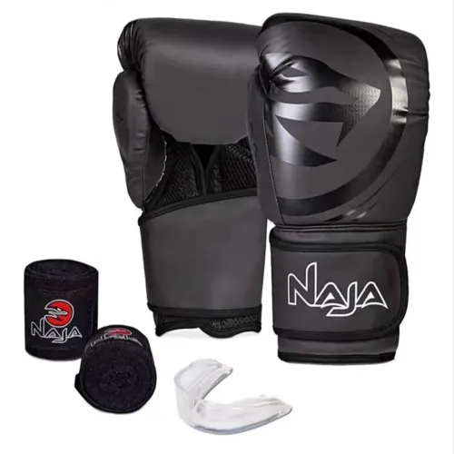 Combo boxe Najá. Luvas bandagem e bucal. Entrega grátis