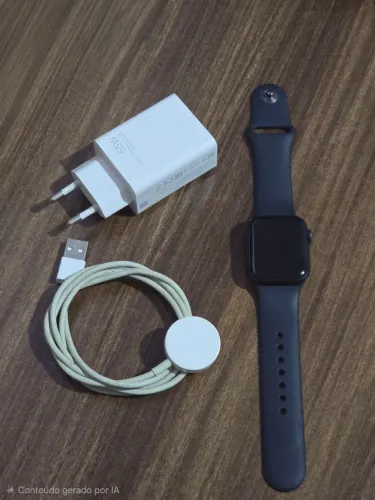Apple Watch SE 3 GPS - Cor meia-noite - 40 mm - Pulseira esportiva meia-noite