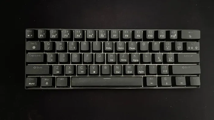 Teclado nsy 60% switch red