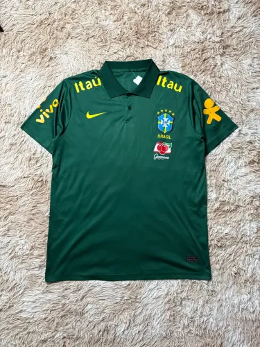 Camiseta polo Brasil guaraná