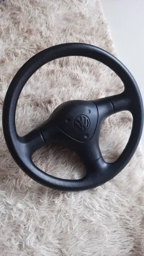 Volante Volkswagen Gol G2 Bola original de época 1996 - Raras condições 