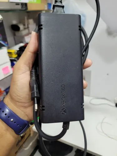 Fonte Original Xbox 360 Super Slim Bivolt Usada Funcionando Xbox 360