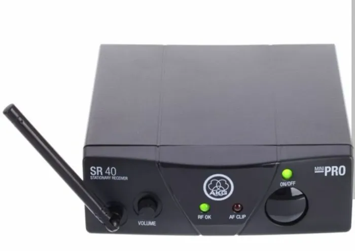 Microfone headset profissional sem fio AKG