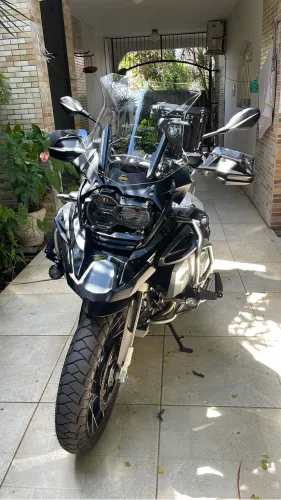 BMW GS 1250 Adventure Premium Triple black 30 litros impecável