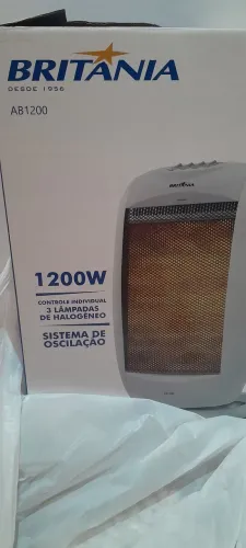 Vendo aquecedor novinho comprado dia 25/06.motivo da vend foi comprd maio e seria o menor