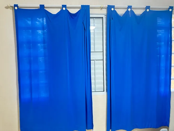 Jogo de cortinas 