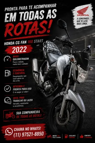 Honda fan160 start