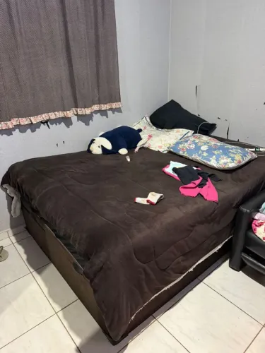 Cama box casal bau
