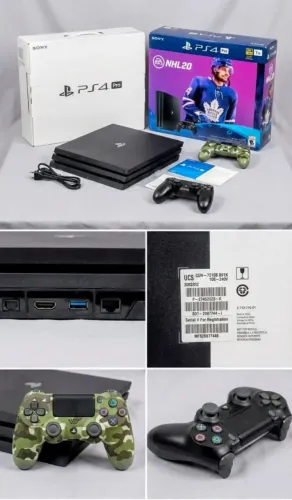 PlayStation 4 Pro 1TB + 2 Controles Originais 