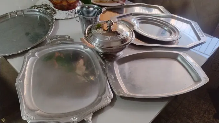 Bandejas de inox