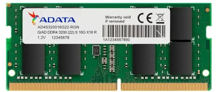 Memórias 16gb ddr4 3200 notebook