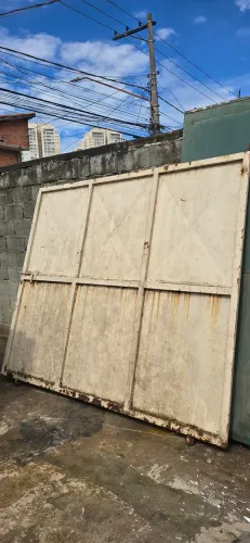 Portão de ferro chapa