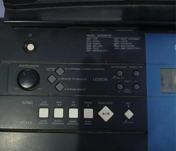 Teclado piano Yamaha