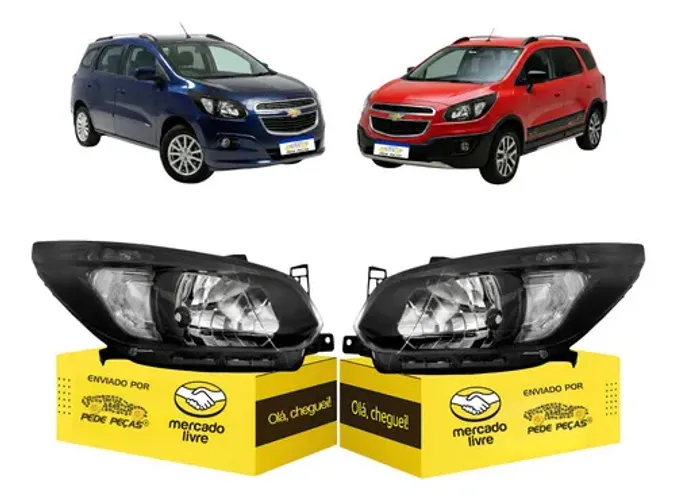 Par Farol Spin 2013 2014 2015 2016 2017 2018 Mascara Negra Ambos Lados