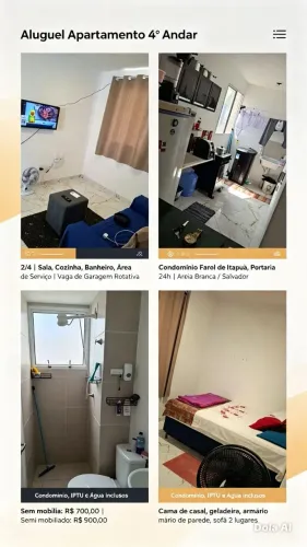 Alugo apartamento