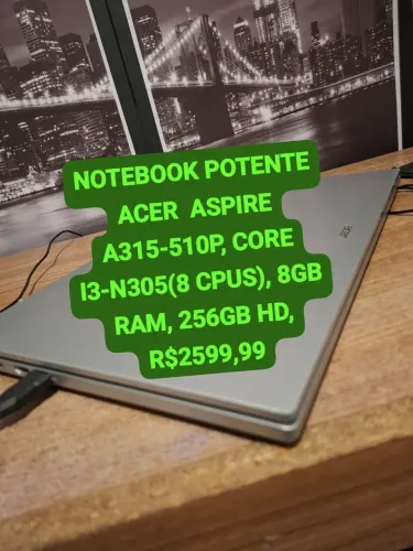 NOTEBOOK POTENTE ACER ASPIRE