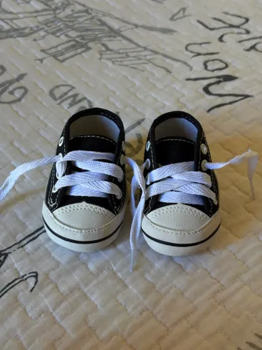 Tênis All Star Preto Unissex Infantil Bebê
