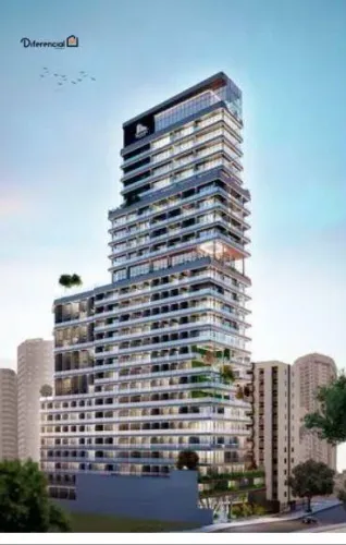 Studio com 1 dormitório à venda, 45 m² por R$ 652.723,83 - Champagnat - Curitiba/PR