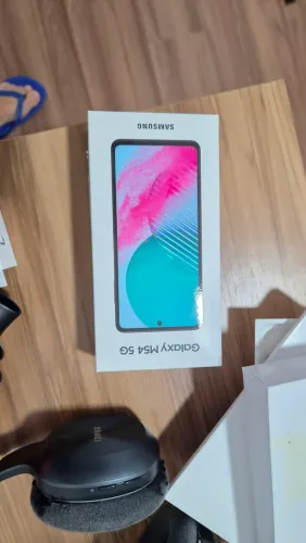 Samsung Galaxy M54 5G 128GB Prata | Completo na Caixa + Brinde