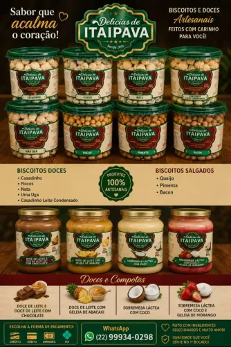 Biscoitos e Doces