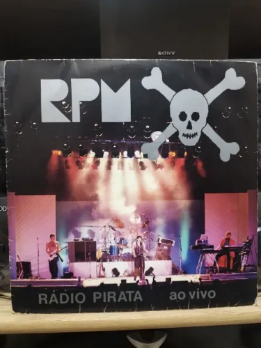 LP RPM - Radio Pirata ao vivo (Encarte)