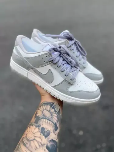 Tênis Nike Dunk Grey Unissex 2 Cadarços Disponível 34 Ao 43 Entregas/Envios