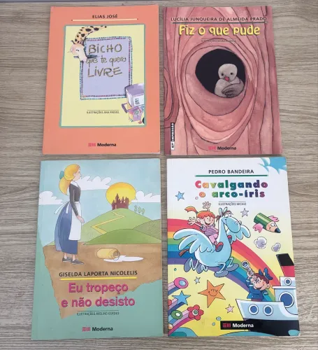 Livros Infantis Editora Moderna