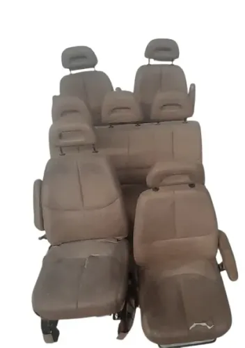 Jogo Banco Chrysler Grand Caravan 1996 A 2000 Detalhe  Bege