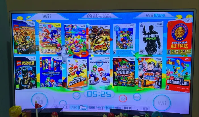 Wii Destravado/Nitendo Wii / HD 120GB /60 Jogos