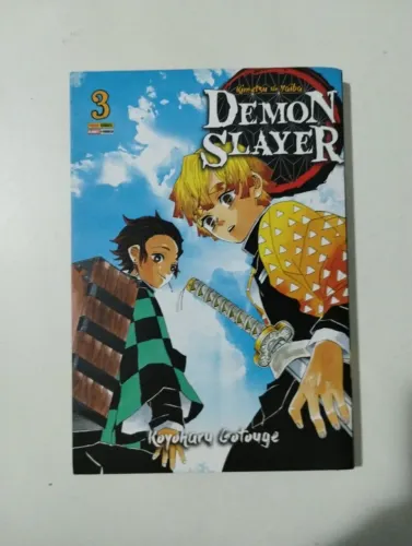 Mangá Demon Slayer - Volume 3 (Ótimo Estado)