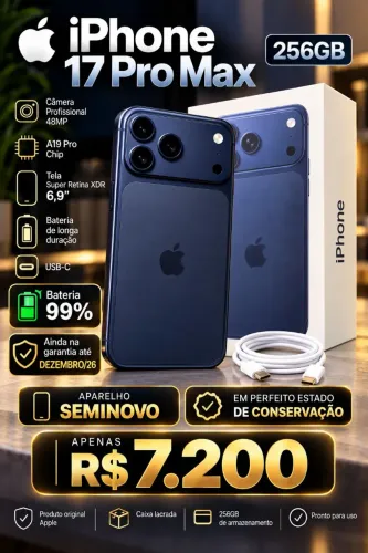 Iphone 17 pro max 256gb