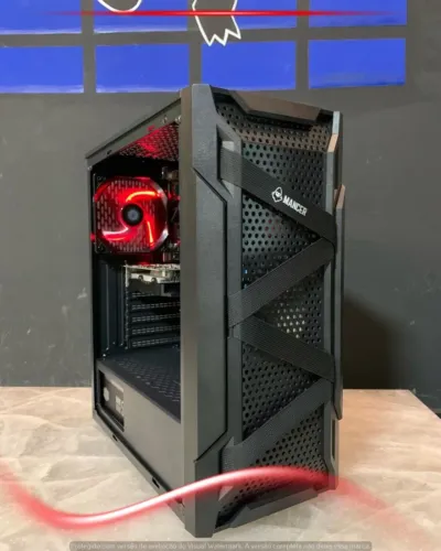 PC Gamer i3 8100, 8gb Ram, 128gb Ssd, Rx 550 4gb, Gabinete Mancer, 550w