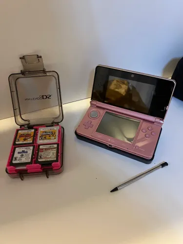 Nintendo 3DS rosa