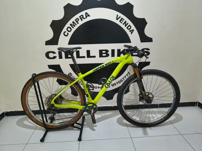 Vendo Caloi Aspen carbono aro 29 tamanho 17 top demais fazemos entrega !