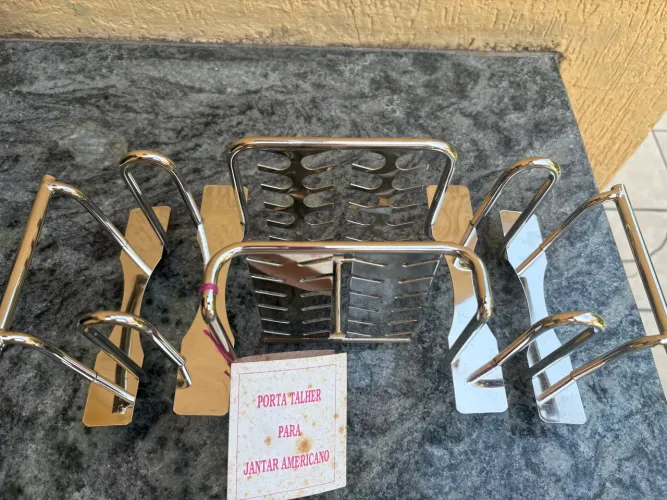 porta talheres de mesa para jantar americano inotex
