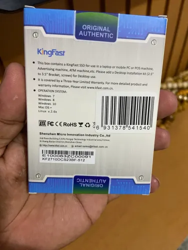 SSD 512, kigfast,