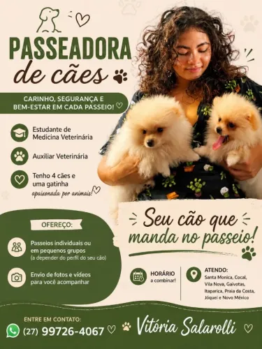 Passeadora de cães 