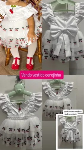 Vestido cerejinha