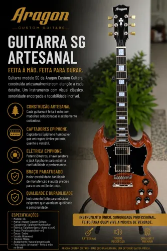 Guitarra SG Aragon Custom Guitars