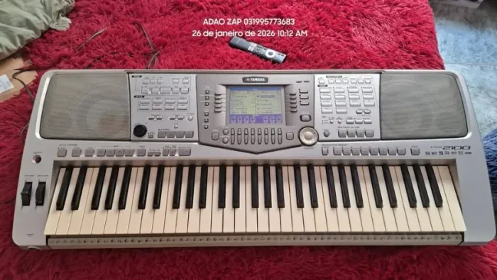 teclados yamaha psr 2100 NAO TROCO EM NADA