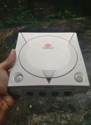 DREAMCAST carcaça branquinha muito bem conservada