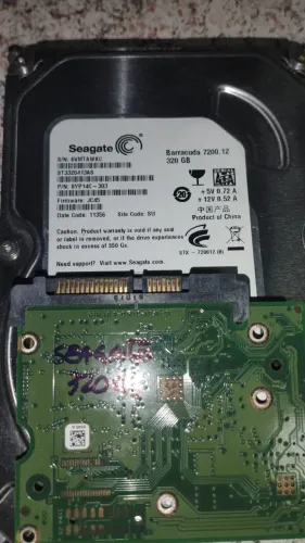 Placa Lógica HD 320GB SEAGATE ST3320413AS Funcionando 100%