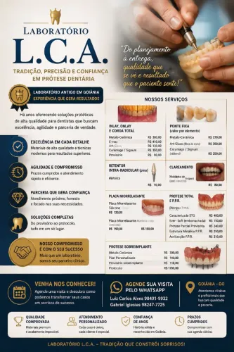 Prótese dentária Goiânia 