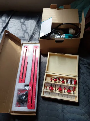 Kit de marcenaria Tupia + acessorios 
