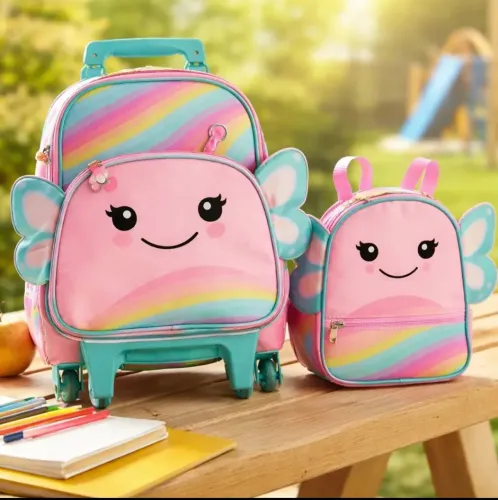 Mochila Escolar Bagaggio Com Lancheira 