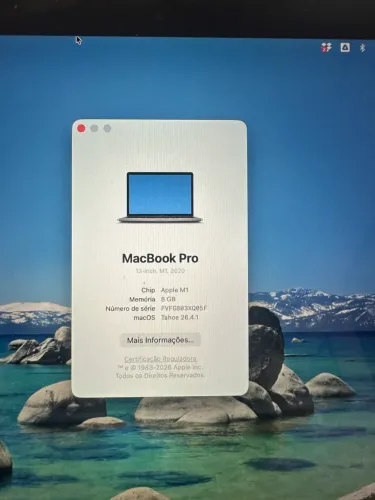 MACBOOK PRO M1 - 512GB HD - 8GB RAM