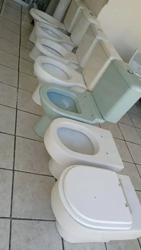 Bacias completas,tem de 150,250 e 300 Reais.