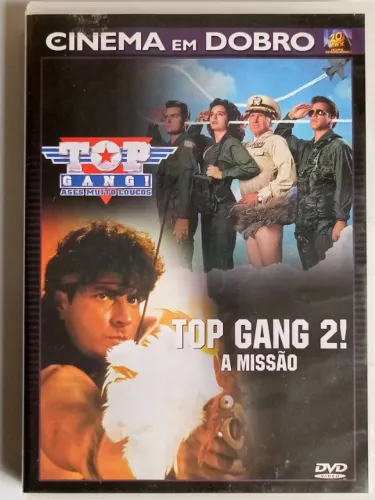 DVD Top Gang 1 e 2 (original) (usado)